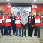 Sukarelawan PBSM Labuan Timba Ilmu Kejurulatihan Di Sabah