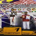 Murid 12 tahun menjuarai 4th Malaysia Open International Taekwondo Championship 2019