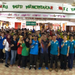 Ibubapa Bantu Ceriakan SMK Taman Perumahan Bedaun