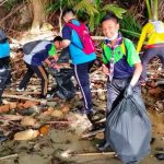 Pengakap SMK Mutiara Melaksanakan Pembersihan Pantai Sempena World Clean Up Day 2020