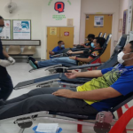Kempen Derma Darah Hari Guru 2021 Peringkat W.P Labuan Dapat Sambutan
