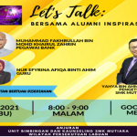 Program Let’s Talk Bersama Alumni Inspirasi SMK Mutiara, W.P Labuan