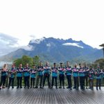 Sambutan Jubli Perak 25 Tahun SMK Lajau Di Puncak Gunung Kinabalu